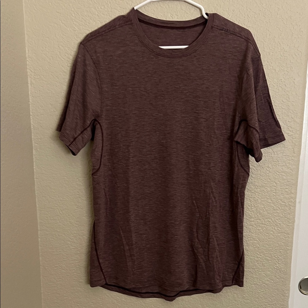 lululemon athletica Dark Brown Short Sleeve Tee